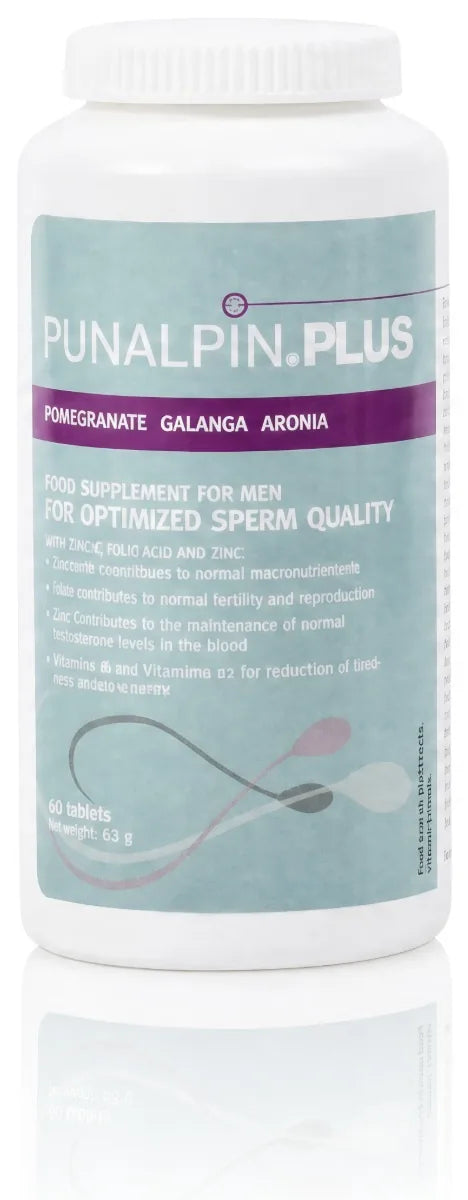 Punalpin PLUS bottle — food supplement for men, 60 tablets